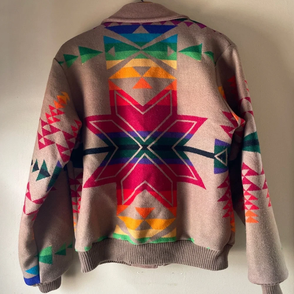 vintage pendleton jacket aztec | High Grade Pendleton Jacket | Vintage Pendleton - Picture 7 of 8